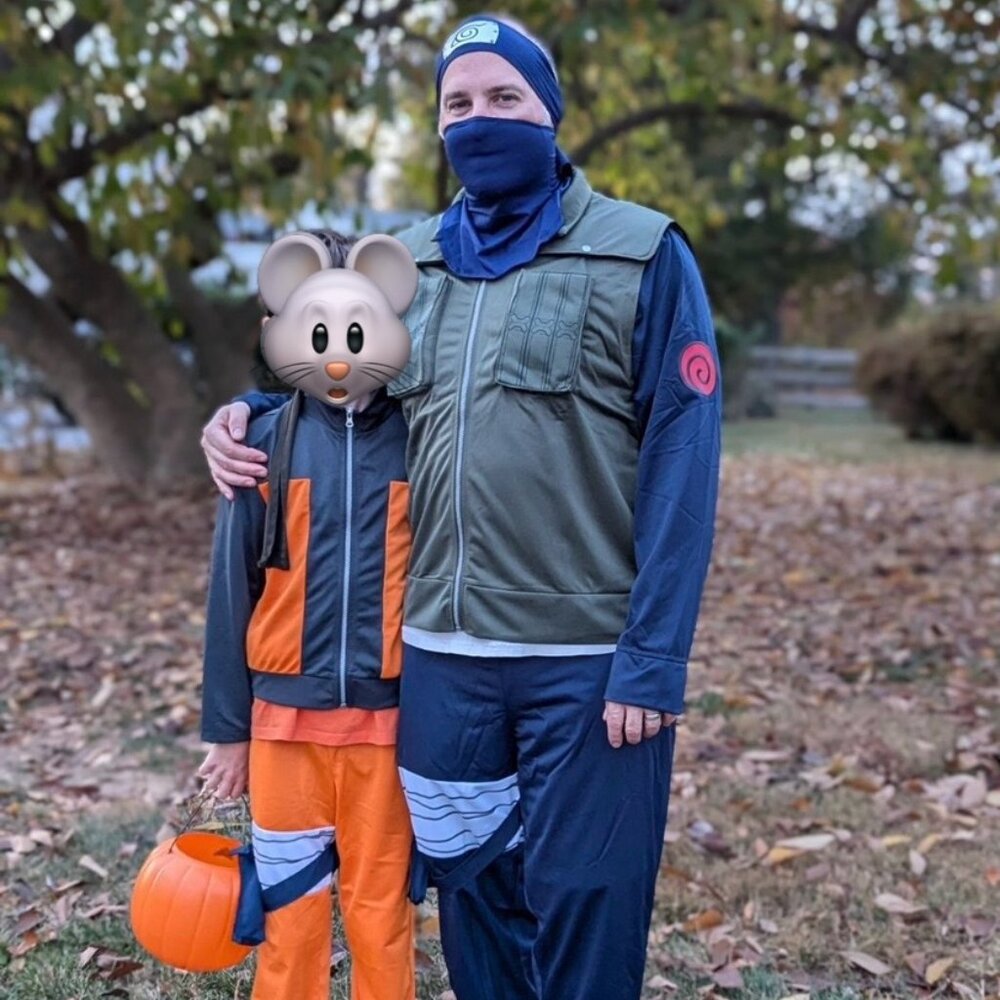 Kakashi Hatake costume for adult XL